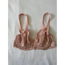 M&S Pink Lace Bra