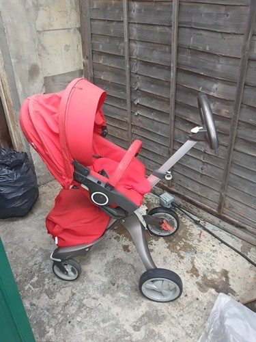Stroller stokke xplory - stroller, red