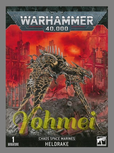 Heldrake chaos space marines - space,