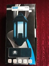 Eterna Half Lantern IP44 Black takes ES/E27 bulb not included