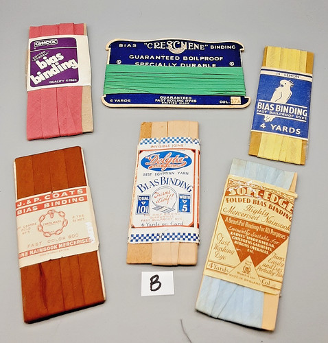 Vintage bias binding edging - bias,
