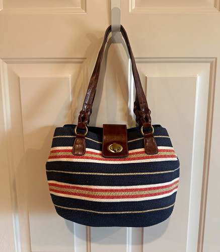 Croft barrow tote bag navy - barrow,