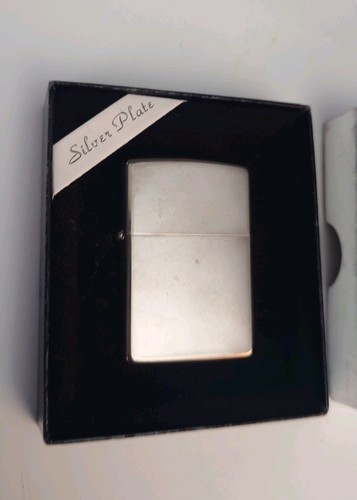 Zippo silver plate very light - zippo,