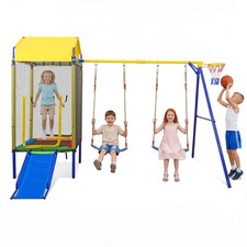 5-in-1 Kids Swing Set
