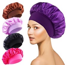 Women Long Hair Luxury Satin