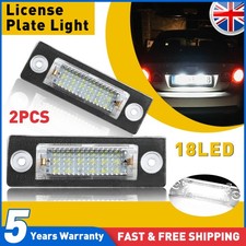 2x LED Licence Number Plate