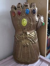 Marvel Avengers Infinity Gauntlet Thanos Wearable Articulated Cosplay W/ Lights