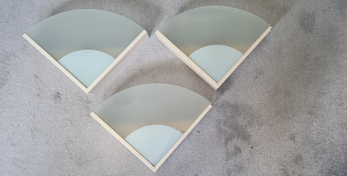 Retro wall lights - set, 3