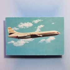 Vintage Commercial Aircraft Postcard C1965 Caravelle VI r Iberia Airlines Spain