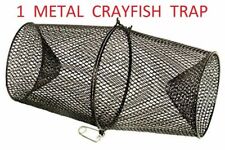1 x METAL CRAYFISH TRAPS LIVE