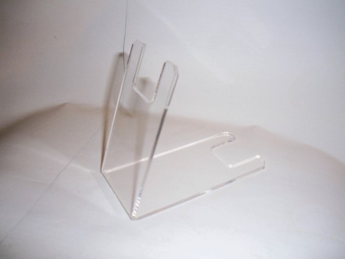 Acrylic pistol display stand - ,