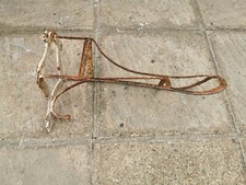 Antique Saddle Racing Saddle Rack
