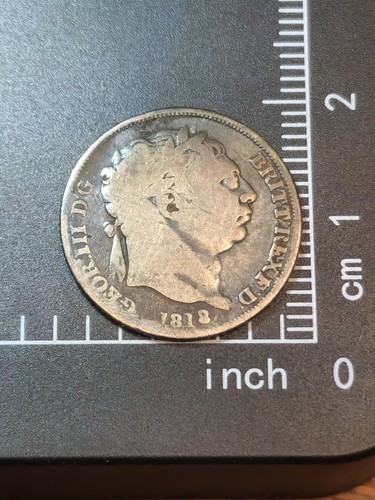 1818 sixpence king george - –,
