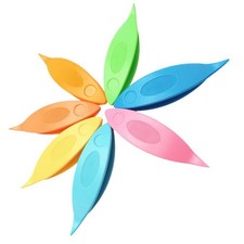 7Pcs/lot Rainbow Color Tatting