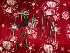 Joblot Of Antique And Vintage Medical And Surgical Instruments Inc MAW & HAMBLIN