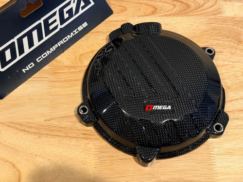 Ktm carbon fibre clutch cover - carbon,