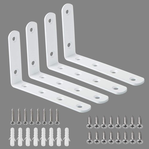 Pack 5x3 inch white l - 4-pack,