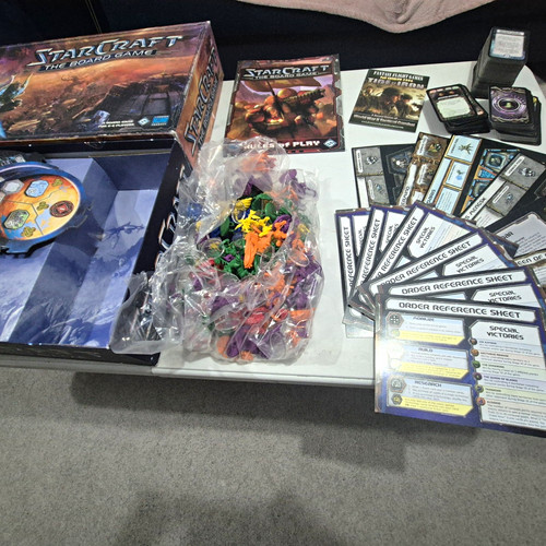 Starcraft the board game - board,