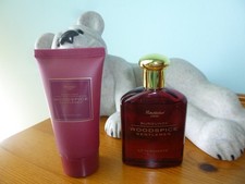 M&S Marks & Spencer Burgundy Woodspice For Men After Shave 30ml & Shower Gel 50m