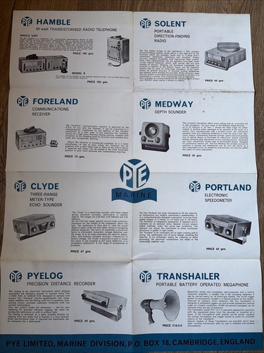 Pye marine vintage - pye,