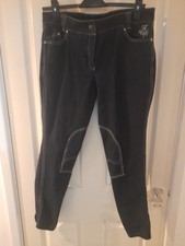 Mountain Horse Ladies Size 12 Denim Jodhpurs