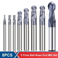 8X Carbide Milling Cutter Ball
