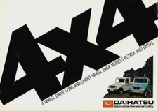Daihatsu fourtrak 1979 1981 - daihatsu, uk