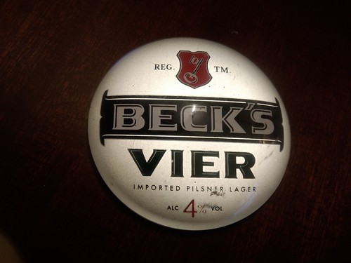 Becks vier perspex round pump