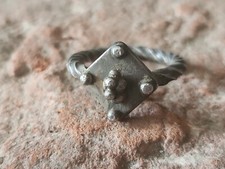 Saxon/Viking Early Medieval Silver Ring Stunning. Please Read description. LA31t