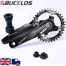 104BCD MTB Bicycle Crankset 30-42T 170mm Single Chainring Crank BB For Shimano