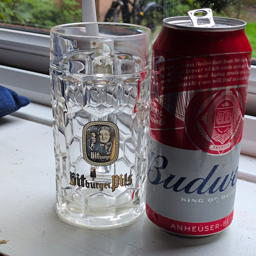 Bitburger pils glass beer - bitburger,