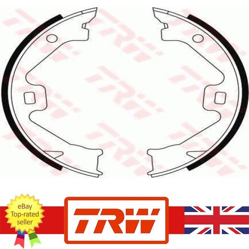 Parking brake shoe set - brake,
