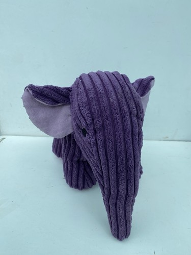 Purple elephant soft toy - toy,