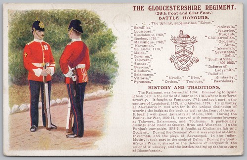 The gloucestershire regiment - gloucestershire,