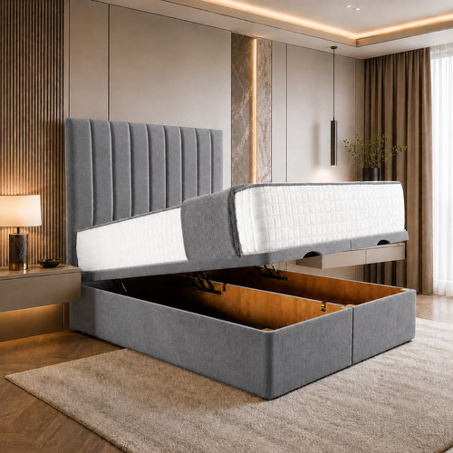 Ottoman divan storage - bed, gas