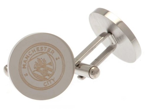 Man city round stainless - round, steel