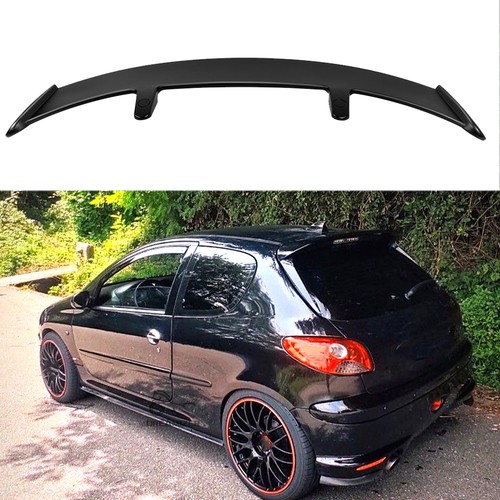 Matte black rear - rear, roof