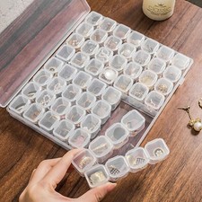 Diamond Painting Storage Boxes Bead Organizers Tray Art Beads Embroidery Case