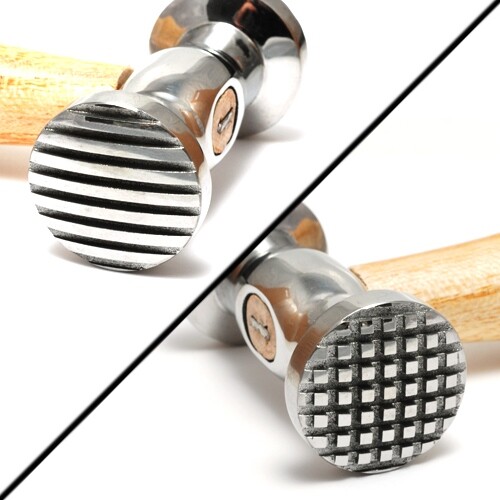 Texturing hammer metal - metal, surface