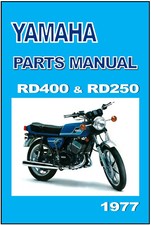 YAMAHA Parts Manual RD400