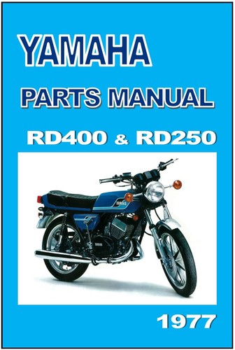 Yamaha parts manual - parts, rd400