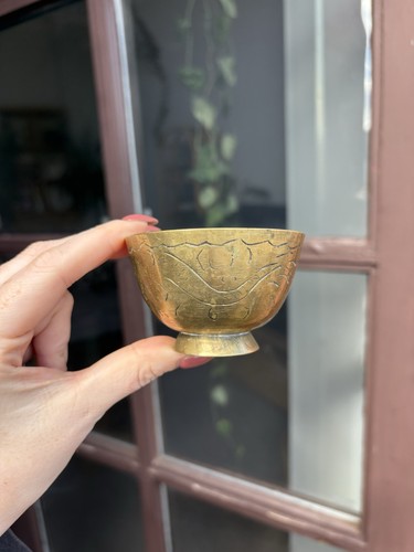 Vintage gold brass - vintage,