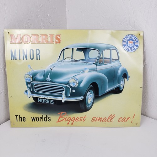 Vintage morris minor metal - vintage,