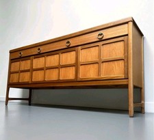 Nathan teak sideboard squares - sideboard,