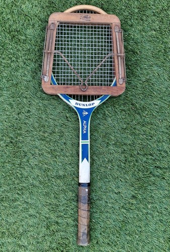 Vintage dunlop alpha wooden - vintage,