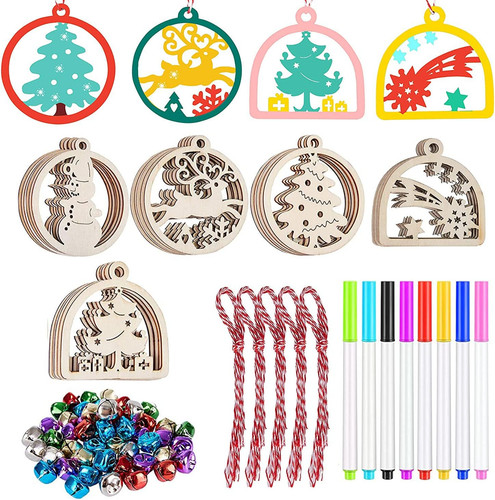 50pcs unfinished wood wooden - 50pcs,