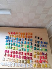 138 Vintage Go Go Crazy Bones Figures Job Lot