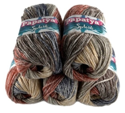Rainbow wool pack 100g - 5,