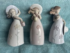 LLADRO FLOWER GIRLS - SET OF 3