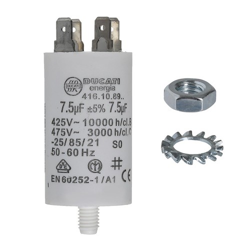 5uf capacitor motor start - 7.5uf,